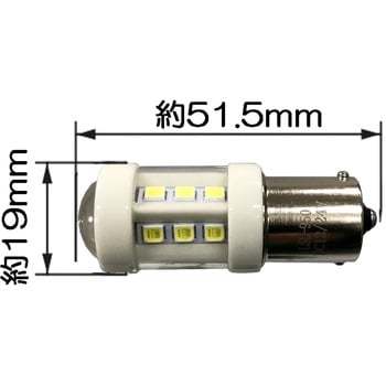 JB激光 LEDセラミックバルブ 12/24V共用 JB(日本ボデーパーツ工業)