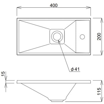 オーバーカウンター型手洗器 RELIANCE(リラインス)