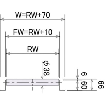 【オーダー】QRL型 スチール製ローラコンベヤ 低床L型フレーム仕様 オークラ輸送機