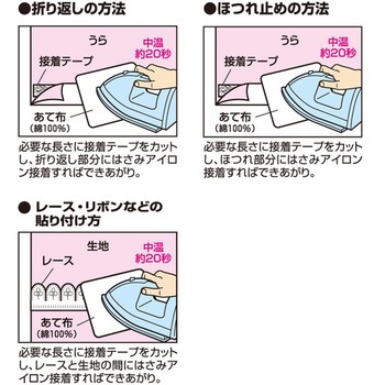 ストレッチアイロン両面接着テープ キャプテン