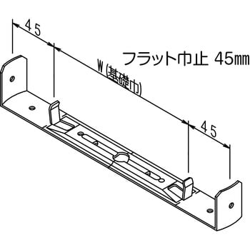 8207121 NSP型枠(45mm)高防錆フラット巾止 1箱(200本) NSP 【通販