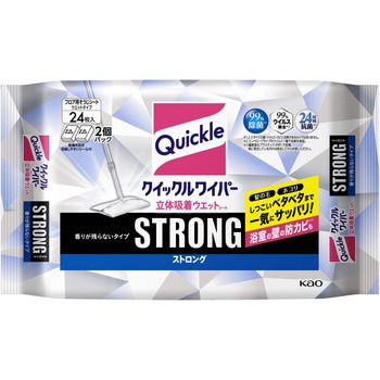 クイックル立体吸着ウエットシートストロング 花王