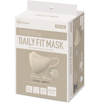 DAILY FIT MASK  立体 ふつうサイズ 30枚入 アイリスオーヤマ