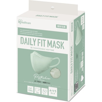 DAILY FIT MASK  立体 ふつう 30枚入 アイリスオーヤマ