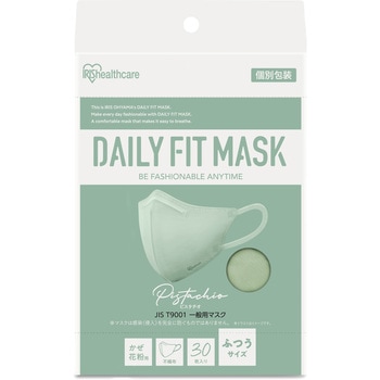 DAILY FIT MASK  立体 ふつう 30枚入 アイリスオーヤマ