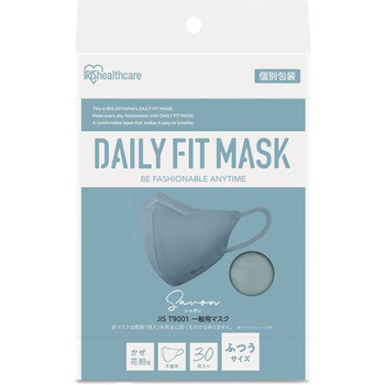 DAILY FIT MASK  立体 ふつう 30枚入 アイリスオーヤマ