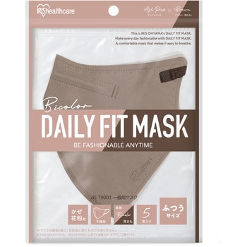 DAILY FIT MASK  立体 ふつう 5枚入 アイリスオーヤマ