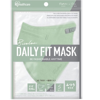 DAILY FIT MASK  立体 ふつう 5枚入 アイリスオーヤマ