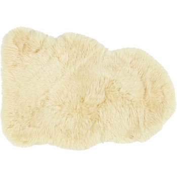 ニュージーランド天然ムートンの1匹ラグ 萩原