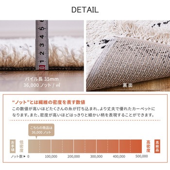 ベルギー製 ウィルトンラグ BOHO ベニワレン 萩原