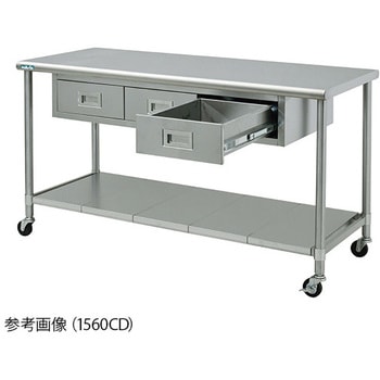 作業台 引出し付 片面式 ナビス(アズワン)