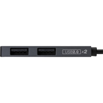 USB2．0Type-C2ポート変換ハブ ナカバヤシ