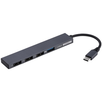 USB3．2G1+2．0Type-C4ポート変換ハブ ナカバヤシ