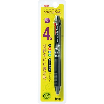 4色ボールペン ビクーニャ ぺんてる