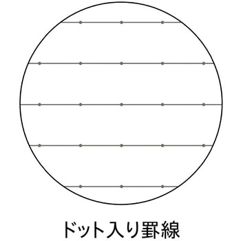 キャンパスソフトリングノートドット入り罫線 カットオフB5 コクヨ