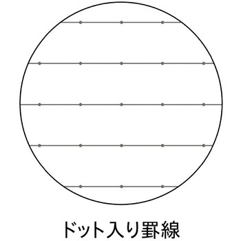 キャンパスソフトリングノートドット入り罫線 カットオフB5 コクヨ