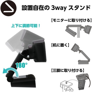 FullHD対応200万画素ウェブカメラ - アーテック[学校教材・教育玩具]