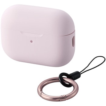 AirPods Pro 第2世代 (2022) ケース シリコン カバー 落下防止 カラビナ付 MagSafe充電対応 エレコム