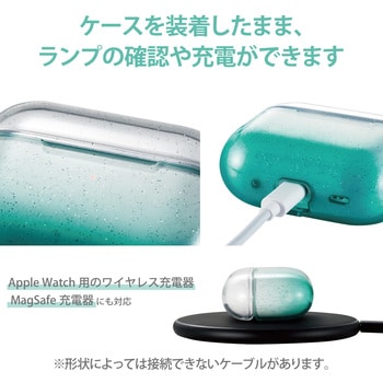 AirPods Pro 第2世代 (2022) ケース ソフト カバー 落下防止 MagSafe