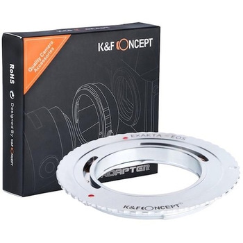 レンズマウントアダプター キヤノンEFマウント変換 K&F Concept (ケーアンドエフコンセプト)