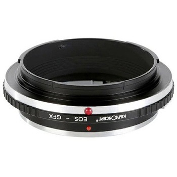レンズマウントアダプター 富士フイルムGFX Gマウント変換 K&F Concept (ケーアンドエフコンセプト)