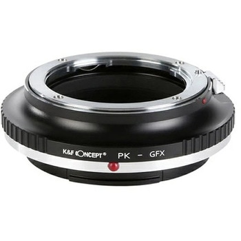 レンズマウントアダプター 富士フイルムGFX Gマウント変換 K&F Concept (ケーアンドエフコンセプト)