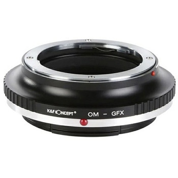 レンズマウントアダプター 富士フイルムGFX Gマウント変換 K&F Concept (ケーアンドエフコンセプト)
