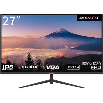 JN-IPS270FLFHD 液晶ディスプレイ 27型/1920×1080/HDMI×1、VGA×1