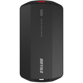 外付けSSD ポータブル USB3.2 Gen2対応 超高速モデル 耐衝撃&防塵&防滴機能 Type-C対応 Type-Aコネクタ付 BUFFALO(バッファロー)
