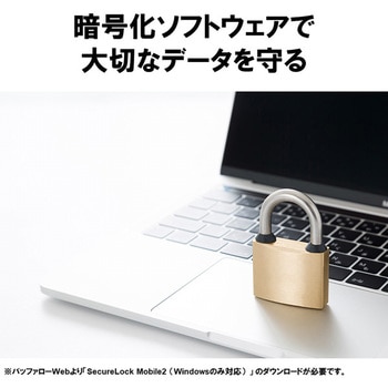 外付けSSD ポータブル USB3.2 Gen2対応 超高速モデル 耐衝撃&防塵&防滴機能 Type-C対応 Type-Aコネクタ付 BUFFALO(バッファロー)