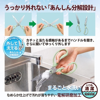 多機能料理ハサミ フィットカットカーブ プラス(文具)