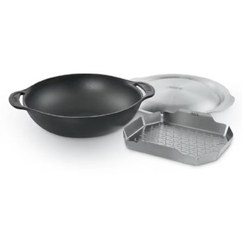 GBS中華鍋とスチームラック Weber