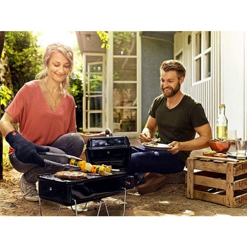 121908 ゴーエニウェア チャコールグリル 1セット Weber 【通販