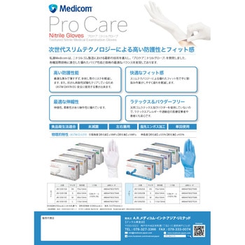 プロケア ニトリルグローブ メディコムジャパン