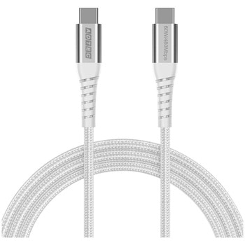 USB Type-C to C ケーブル(60W出力/480Mbps/1.0m)ホワイト アドテック