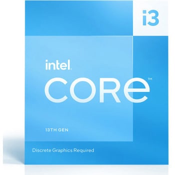 BX8071513100F インテル Core i3-13100Fプロセッサー ( 3.40GHz， 12MB