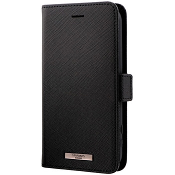 らくらくスマートフォン F-52B GRAMAS COLORS EURO Passione PU Leather Book Case マグネット仕様 スタンド機能 - LEPLUS