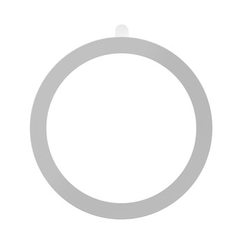 MagSafe対応 マグネットシール 「MAGNET SEAL」 シルバー LEPLUS NEXT