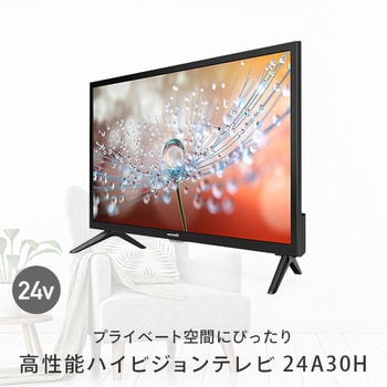 24A30H 2Kテレビ 3波Wチューナー内蔵 Hisense(ハイセンス) 画面サイズ