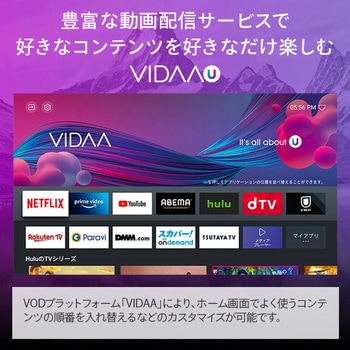 2Kテレビ 3波Wチューナー内蔵 Hisense(ハイセンス)