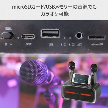 ST-2028 ワイヤレスマイクスピーカー マイク2本付き とうしょう 1台 ST-2028 - 【通販モノタロウ】