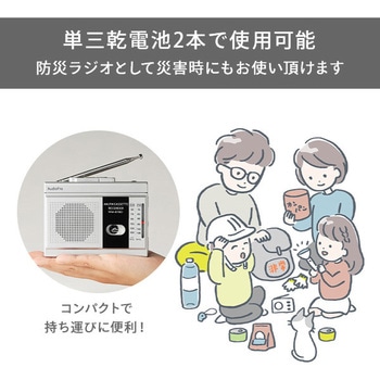 集音マイク付きコンパクトラジカセ とうしょう