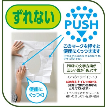 抗菌便座シート ノロフル 機能素材