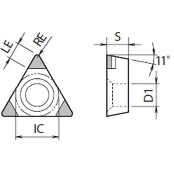 高硬度材加工用 新コーティングCBN KBN020シリーズ TPGB 京セラ