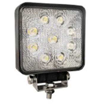 9灯角型LEDワークライト - Modes