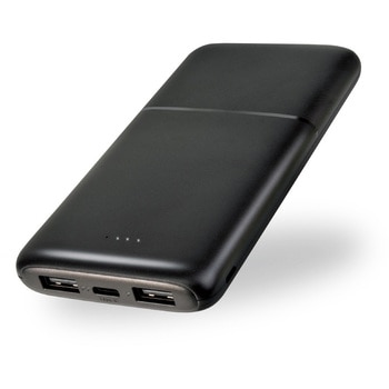 MB0006 BK モバイルバッテリー 10000mAh 1個 エール 【通販モノタロウ】