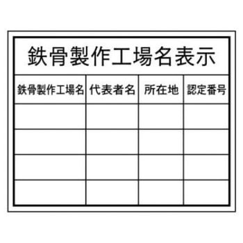 法令表示板(表印刷) JSグループ