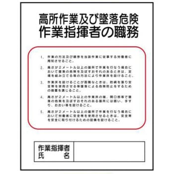 作業主任者の職務 JSグループ
