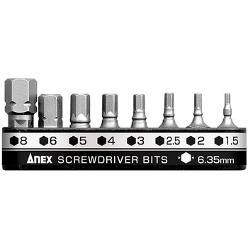 溝付超短ビット ANEX