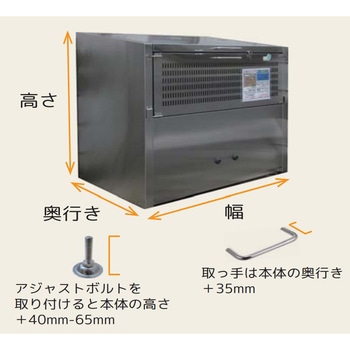 アースボックスEMD型(完成品大型ダストボックス) アースボックス 集積